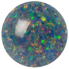 Round Genuine Low Dome Cab Opal Triplet